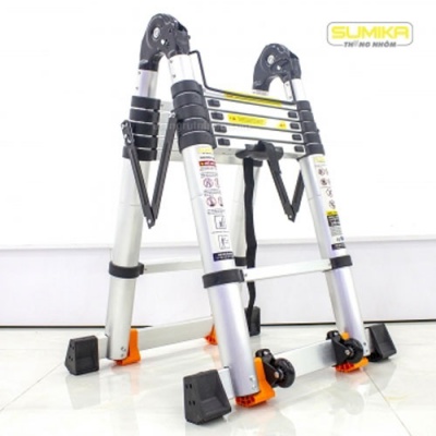 Thang nhôm chữ A rút gọn Sumika SK440D New